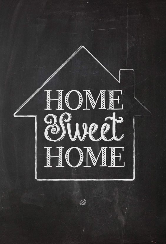 Home sweet home black background LuxuryMovers Real Estate Raleigh NC